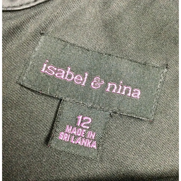 Women's Isabel & Nina Red Fit and Flair Dress Size 12 - Picture 5 of 12